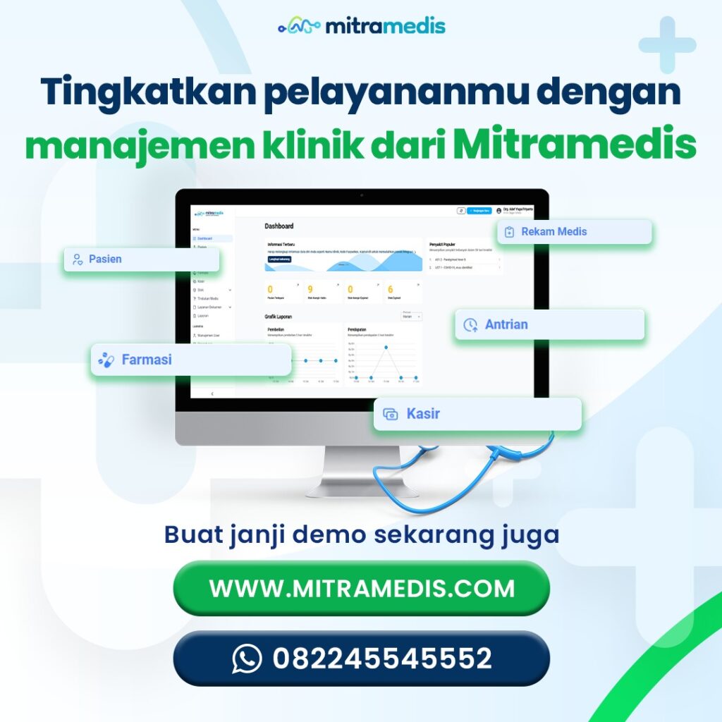 Rich results on Google SERP when searching for "mitramedis" and "rekam medis elektronik"
