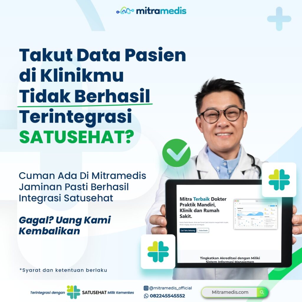 Rich results on Google SERP when searching for "mitramedis" and "rekam medis elektronik"