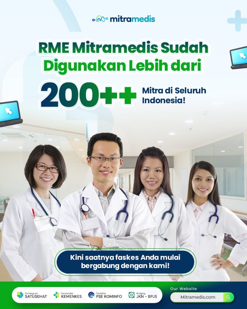 Rich results on Google SERP when searching for "mitramedis" and "rekam medis elektronik"